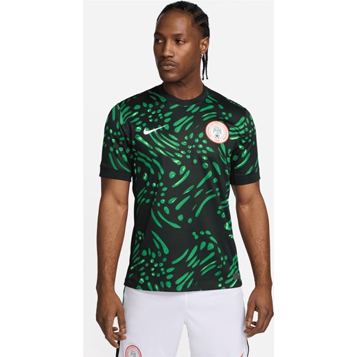 Męska koszulka piłkarska Nike Dri-FIT Nigeria Stadium 2024 (wersja wyjazdowa) – replika - Czerń ze sklepu Nike poland w kategorii T-shirty męskie - zdjęcie 171286046