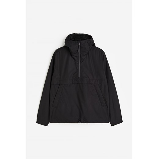 H & M - Przeciwdeszczowa kurtka anorak - Czarny ze sklepu H&M w kategorii Kurtki męskie - zdjęcie 171286106