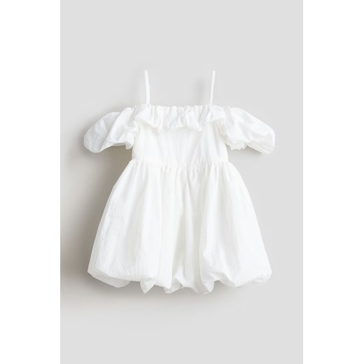 Sukienka dziewczęca H & M biała 