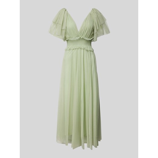 Sukienka wieczorowa z rękawami nietoperzowymi ze sklepu Peek&Cloppenburg  w kategorii Sukienki - zdjęcie 171286245