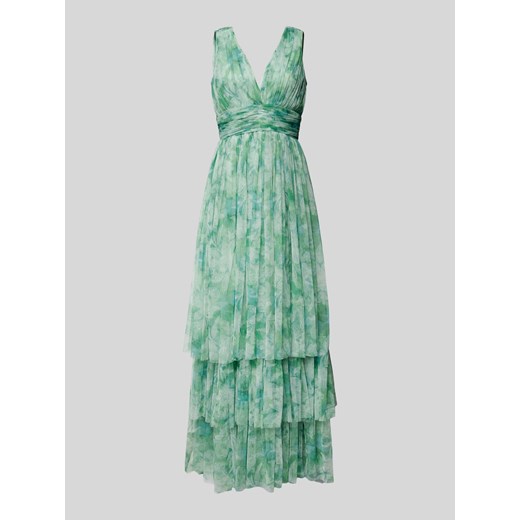 Sukienka wieczorowa z efektem stopniowania ze sklepu Peek&Cloppenburg  w kategorii Sukienki - zdjęcie 171286248