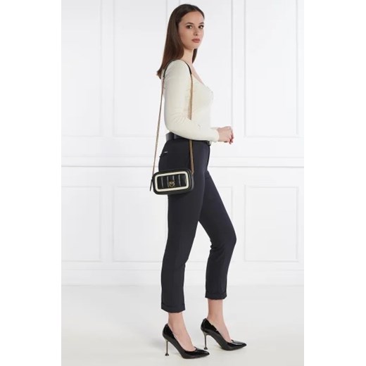Pinko Skórzana torebka na ramię CAMERA CASE Pinko OS Gomez Fashion Store