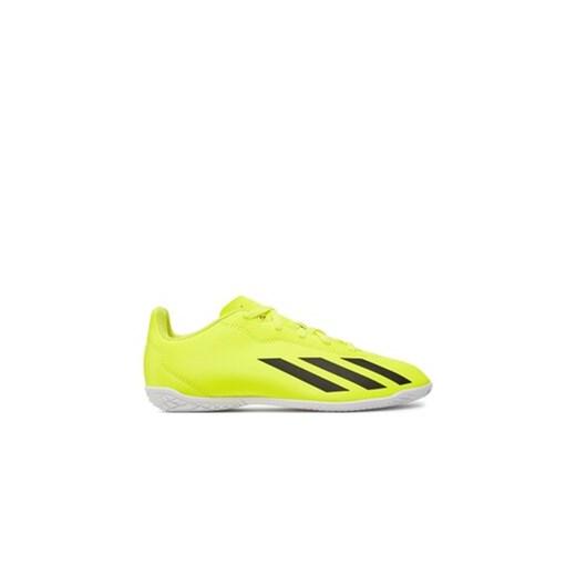 adidas Buty X Crazyfast Club Indoor Boots IF0710 Żółty ze sklepu MODIVO w kategorii Buty sportowe dziecięce - zdjęcie 171290826