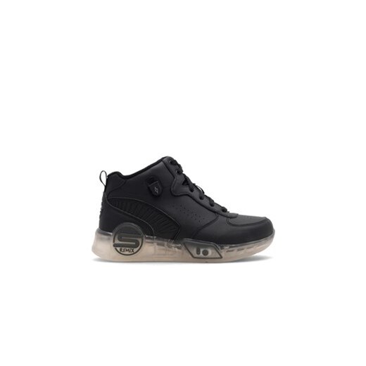 Skechers Sneakersy S-LIGHTS REMIX 400620L BLK Czarny ze sklepu MODIVO w kategorii Buty sportowe dziecięce - zdjęcie 171290948