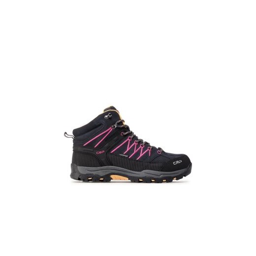 CMP Trekkingi Kids Rigel Mid Trekking Shoes Wp 3Q12944J Czarny ze sklepu MODIVO w kategorii Buty trekkingowe dziecięce - zdjęcie 171291089