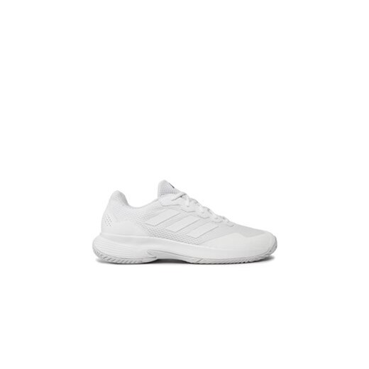 adidas Buty Gamecourt 2.0 Tennis Shoes IG9568 Biały ze sklepu MODIVO w kategorii Buty sportowe męskie - zdjęcie 171292148