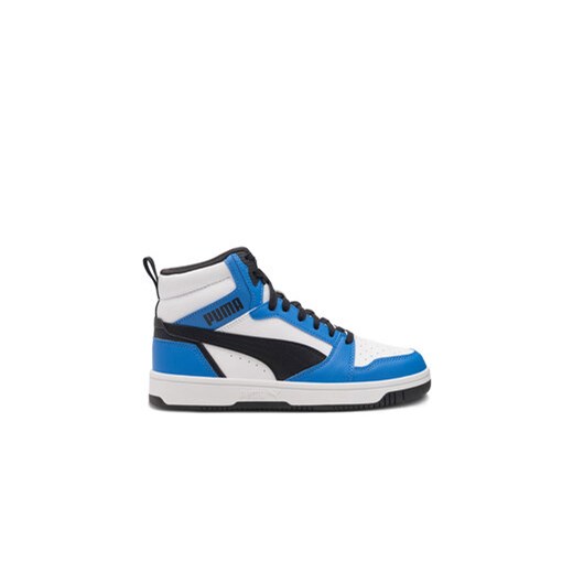 Puma Sneakersy Rebound V6 Mid Jr* 393831 06 Niebieski ze sklepu MODIVO w kategorii Buty sportowe damskie - zdjęcie 171292388