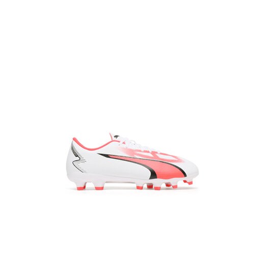 Puma Buty Ultra Play FG/AG Jr 107530 01 Biały ze sklepu MODIVO w kategorii Buty sportowe dziecięce - zdjęcie 171292769