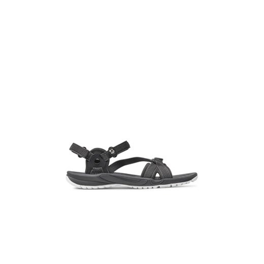 Jack Wolfskin Sandały Lakewood Ride Sandal W 4019041 Czarny ze sklepu MODIVO w kategorii Sandały damskie - zdjęcie 171293106