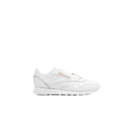 Reebok Sneakersy Classic Leather GZ1660 Biały ze sklepu MODIVO w kategorii Buty sportowe damskie - zdjęcie 171293505