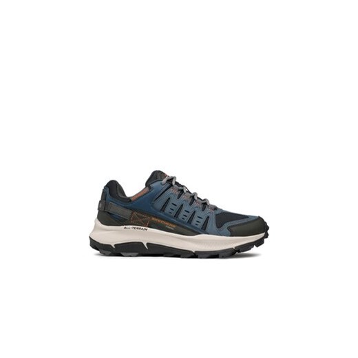 Skechers Trekkingi Solix 237501/NVOR Granatowy ze sklepu MODIVO w kategorii Buty trekkingowe męskie - zdjęcie 171293779