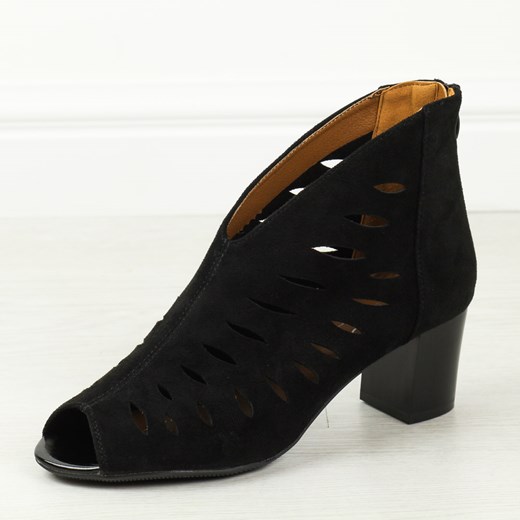 Botki Jezzi z zamszu 