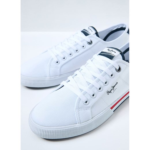 Pepe Jeans Sneakersy w kolorze białym Pepe Jeans 42 promocyjna cena Limango Polska