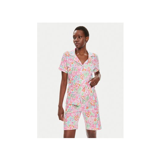 Lauren Ralph Lauren Piżama ILN72331 Kolorowy Regular Fit ze sklepu MODIVO w kategorii Piżamy damskie - zdjęcie 171297379