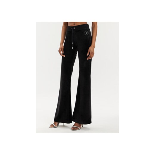 Juicy Couture Spodnie dresowe Rodeo Layla JCBBJ223823 Czarny Regular Fit ze sklepu MODIVO w kategorii Spodnie damskie - zdjęcie 171297468