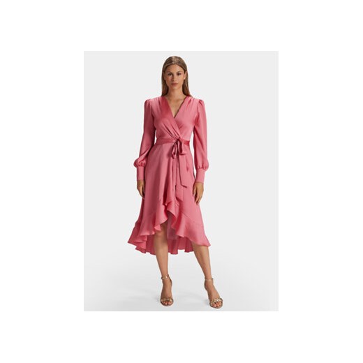 Swing Sukienka koktajlowa 5AG13600 Różowy Regular Fit ze sklepu MODIVO w kategorii Sukienki - zdjęcie 171297496