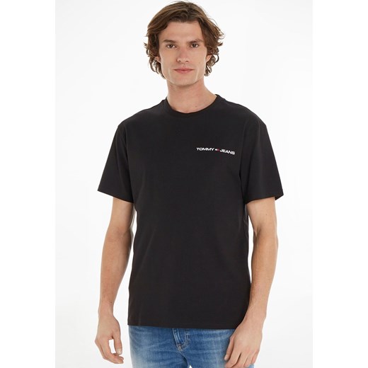 TOMMY JEANS Koszulka w kolorze czarnym ze sklepu Limango Polska w kategorii T-shirty męskie - zdjęcie 171298068