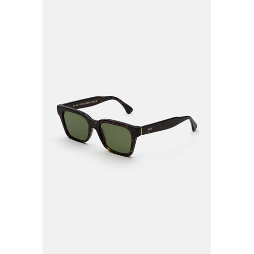 Retrosuperfuture okulary przeciwsłoneczne America kolor zielony AMERICA.88U ze sklepu PRM w kategorii Okulary przeciwsłoneczne damskie - zdjęcie 171298879