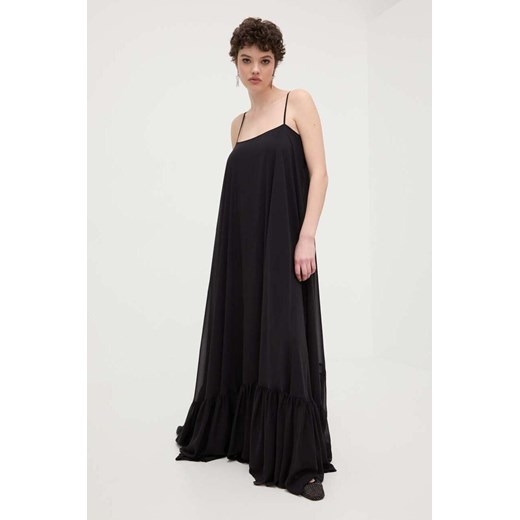 Rotate sukienka kolor czarny maxi prosta ze sklepu PRM w kategorii Sukienki - zdjęcie 171298985