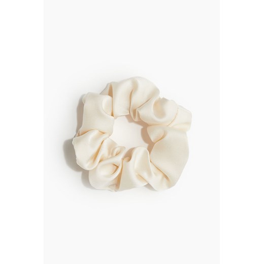 H & M - Satynowa gumka do włosów - Biały ze sklepu H&M w kategorii Gumki do włosów - zdjęcie 171299238