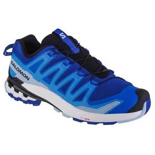Buty do biegania Salomon Xa Pro 3D v9 M 472721 niebieskie ze sklepu ButyModne.pl w kategorii Buty sportowe męskie - zdjęcie 171299906