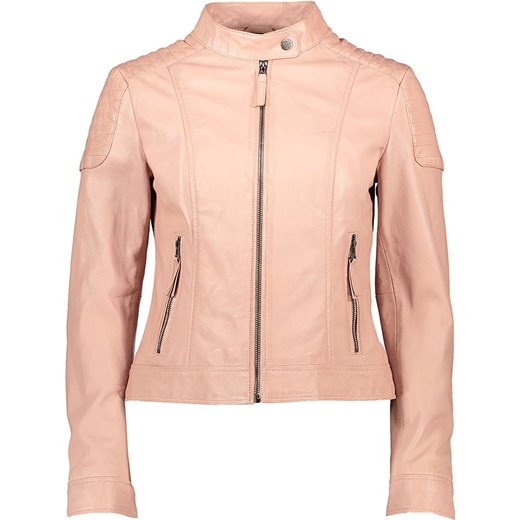Apple of Eden Skórzana kurtka w kolorze jasnoróżowym 42 okazyjna cena Limango Polska