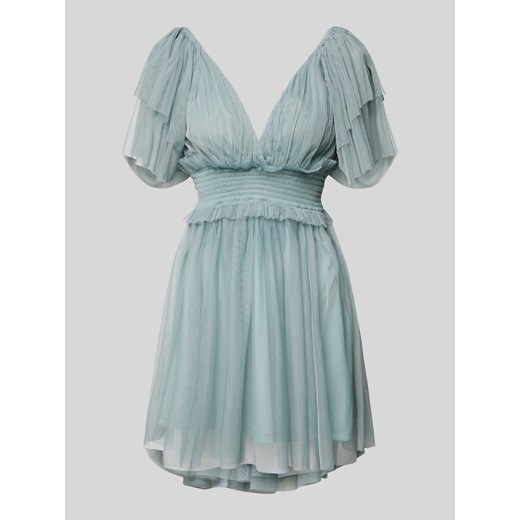 Sukienka koktajlowa z dekoltem w serek ze sklepu Peek&Cloppenburg  w kategorii Sukienki - zdjęcie 171302666