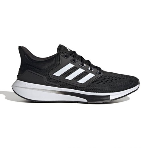 Buty do biegania adidas EQ21 Run Shoes M GY2190 czarne ze sklepu ButyModne.pl w kategorii Buty sportowe męskie - zdjęcie 171302807