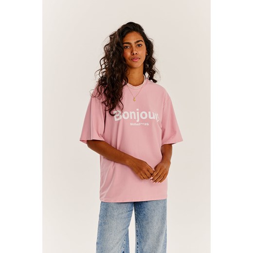 T-shirt Bonjour S/M ze sklepu NAOKO w kategorii Bluzki damskie - zdjęcie 171304357