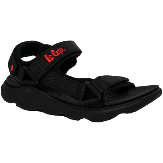 Sandały Lee Cooper LCW-23-34 1692 Black Czarne ze sklepu EuroButy.com.pl w kategorii Sandały damskie - zdjęcie 171305345