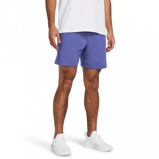 Męskie spodenki treningowe Under Armour UA Meridian Shorts - niebieskie ze sklepu Sportstylestory.com w kategorii Spodenki męskie - zdjęcie 171308617