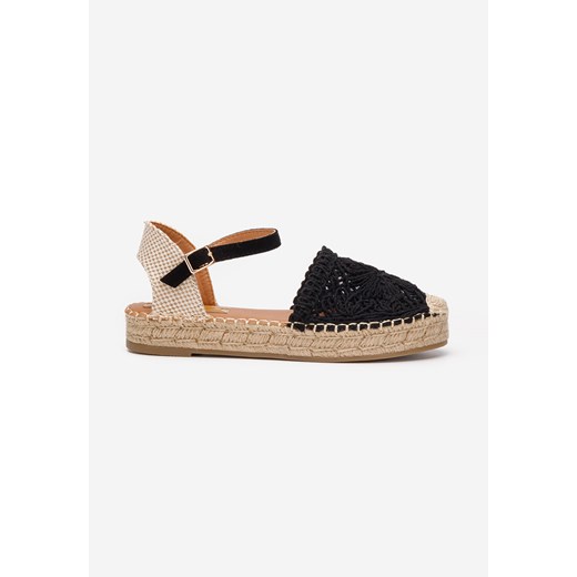 Czarne espadryle damskie Anlonia Zapatos 36 Zapatos