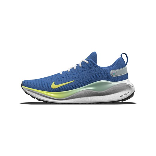 Damskie personalizowane buty do biegania po asfalcie Nike InfinityRN 4 By You - Niebieski ze sklepu Nike poland w kategorii Buty sportowe damskie - zdjęcie 171313249