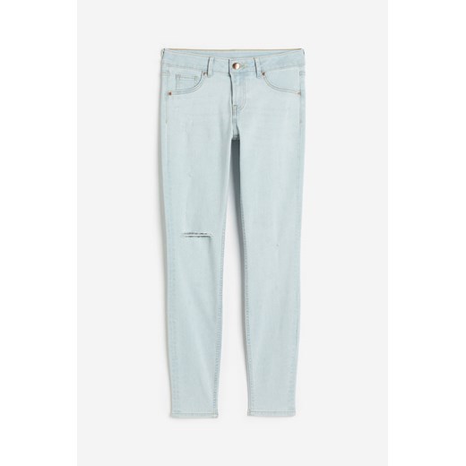 H & M - Jegginsy Low Ankle - Niebieski ze sklepu H&M w kategorii Spodnie damskie - zdjęcie 171313359