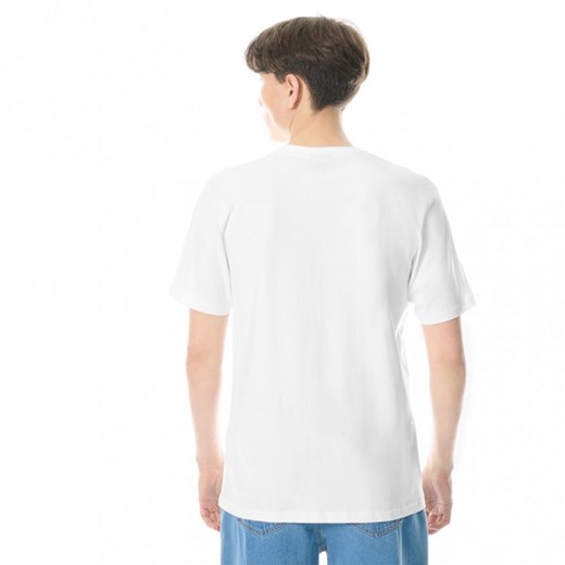 T-shirt męski Ellesse biały z krótkimi rękawami 