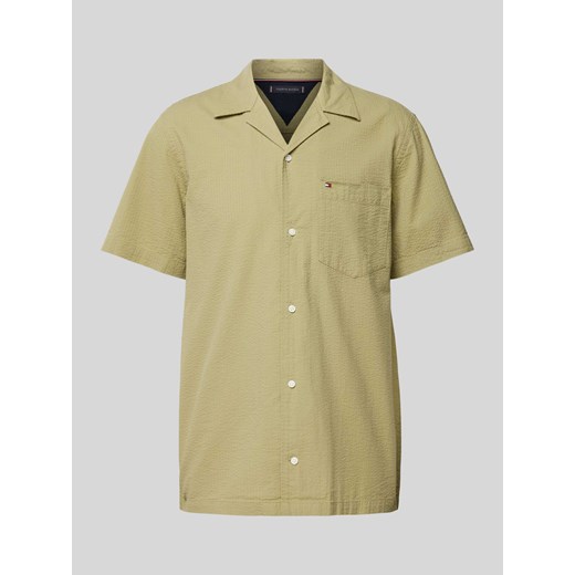 Koszula casualowa o kroju regular fit z wyhaftowanym logo ze sklepu Peek&Cloppenburg  w kategorii Koszule męskie - zdjęcie 171317069