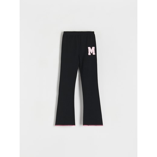 Reserved - Spodnie flare - czarny ze sklepu Reserved w kategorii Spodnie dziewczęce - zdjęcie 171318306