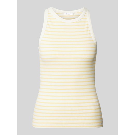 Top z dzianiny ze wzorem w paski ze sklepu Peek&Cloppenburg  w kategorii Bluzki damskie - zdjęcie 171319469