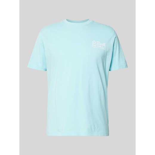 T-shirt z nadrukiem ze sloganem ze sklepu Peek&Cloppenburg  w kategorii T-shirty męskie - zdjęcie 171319488