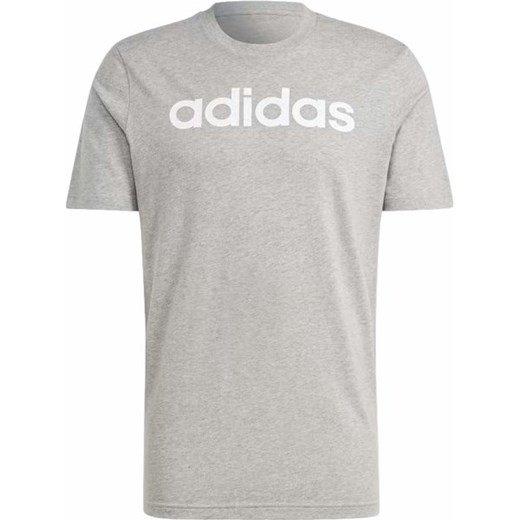 Koszulka męska Essentials Single Jersey Linear Embroidered Logo Adidas ze sklepu SPORT-SHOP.pl w kategorii T-shirty męskie - zdjęcie 171319539