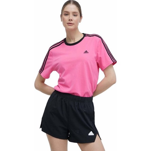 Koszulka damska Essentials 3-Stripes Tee Adidas ze sklepu SPORT-SHOP.pl w kategorii Bluzki damskie - zdjęcie 171319607