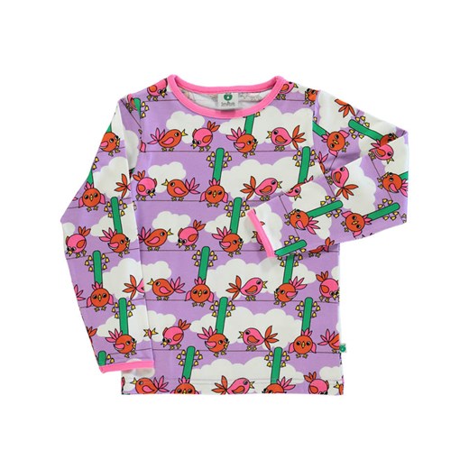Småfolk Koszulka w kolorze fioletowym ze sklepu Limango Polska w kategorii Bluzki dziewczęce - zdjęcie 171319958