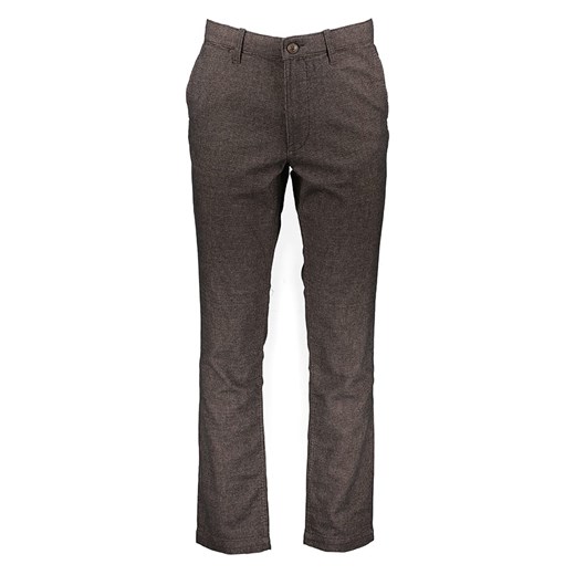 ESPRIT Spodnie chino &quot;Brushed&quot; w kolorze oliwkowym ze sklepu Limango Polska w kategorii Spodnie męskie - zdjęcie 171320018