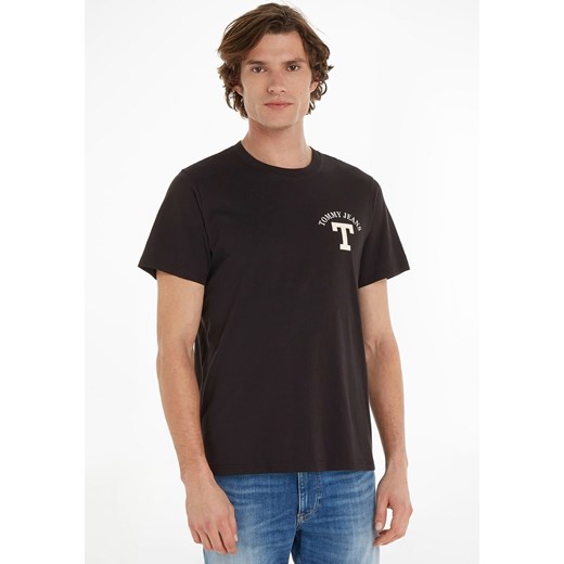TOMMY JEANS Koszulka w kolorze czarnym ze sklepu Limango Polska w kategorii T-shirty męskie - zdjęcie 171320549