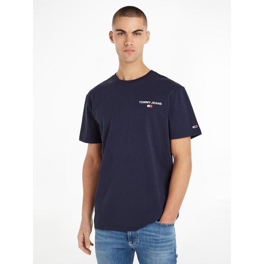 TOMMY JEANS Koszulka w kolorze granatowym ze sklepu Limango Polska w kategorii T-shirty męskie - zdjęcie 171320565