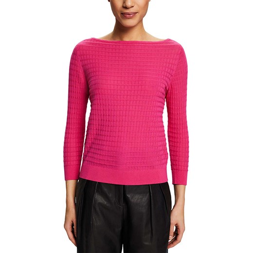 ESPRIT Sweter w kolorze różowym Esprit XXL okazyjna cena Limango Polska