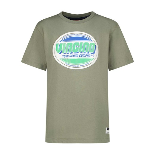 Vingino Koszulka &quot;Hon&quot; w kolorze khaki ze sklepu Limango Polska w kategorii T-shirty chłopięce - zdjęcie 171321079