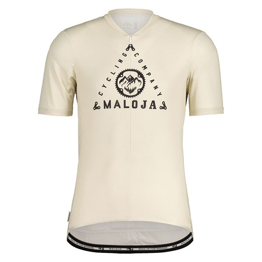 Maloja Koszulka kolarska &quot;AnteroM&quot; w kolorze beżowym ze sklepu Limango Polska w kategorii T-shirty męskie - zdjęcie 171321489