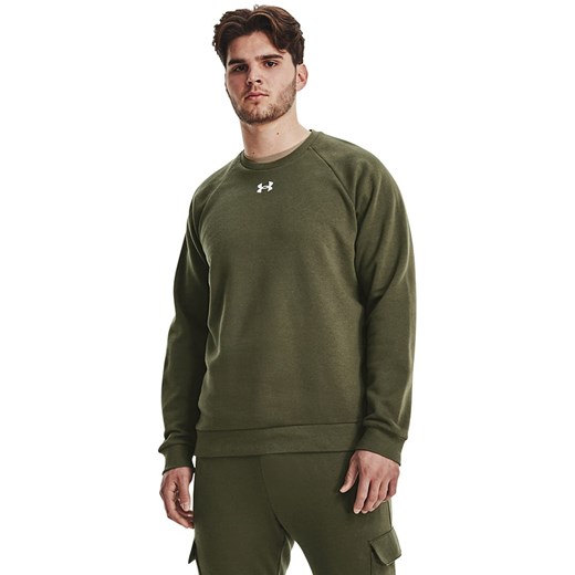 Under Armour Bluza &quot;Rival&quot; w kolorze khaki ze sklepu Limango Polska w kategorii Bluzy męskie - zdjęcie 171321715