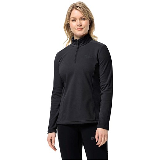 Jack Wolfskin Bluza polarowa &quot;Taununs&quot; w kolorze czarnym ze sklepu Limango Polska w kategorii Bluzy damskie - zdjęcie 171321847